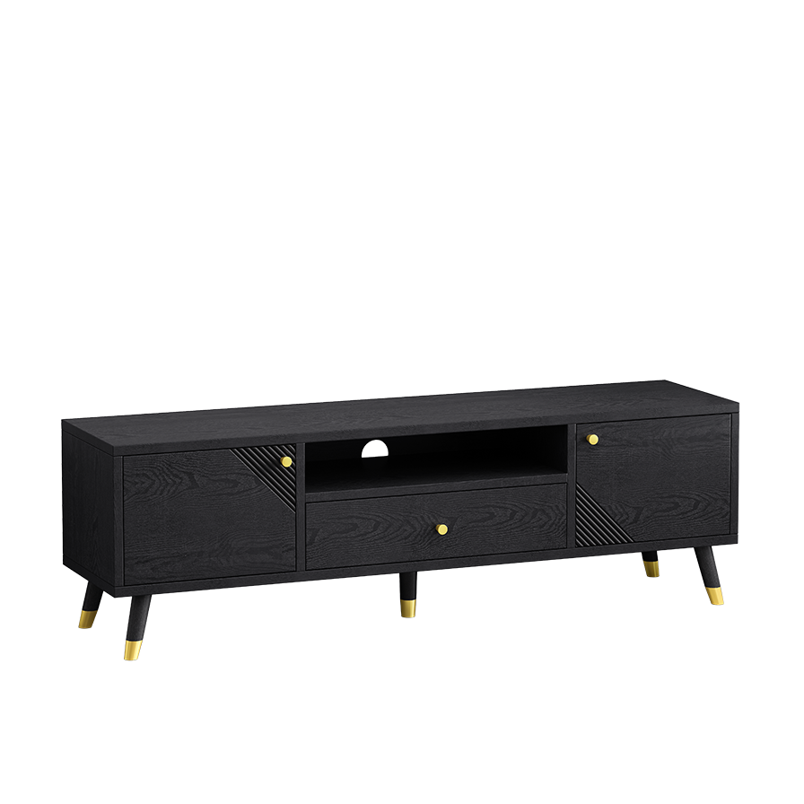 Obsidian TV Console